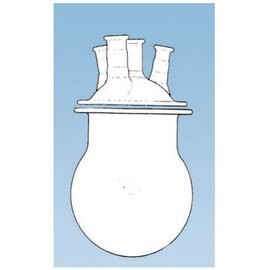 《實驗室耗材專賣》四口 分離式反應槽 圓型 2000ML 實驗儀器 玻璃製品