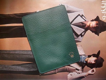 【老時光 OLD-TIME】早期二手勞力士卡夾卡套