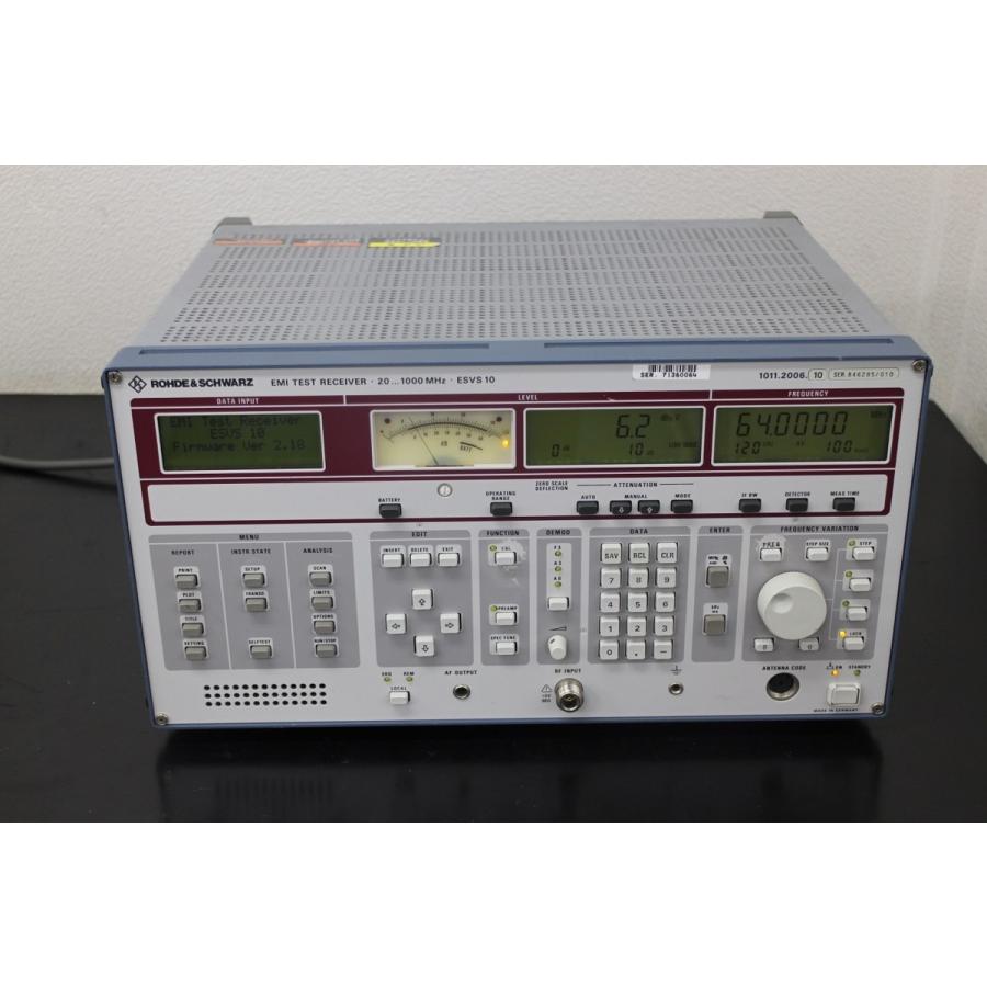 RohdeSchwarz ESVS10 20-1000MHz EMI テストレシーバー