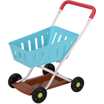 兒童購物車  新款兒童購物車男女孩超市小手推車過家家迷你玩具推娃娃水果【MJ191235】