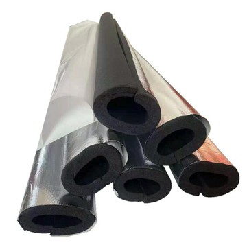 空調保溫管外機管道銅管保護套開口鋁箔自粘室外防曬冷凝水隔熱棉