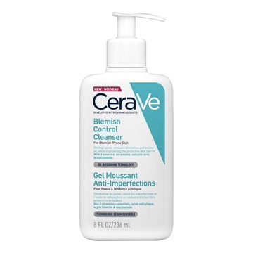cerave適樂膚 淨膚白泥抗粉痘潔面露236ml
