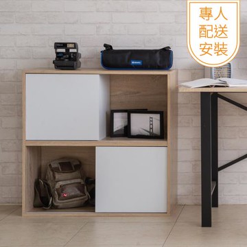 【TZUMii】專人配送組裝-夏爾四格滑門收納櫃 書櫃 置物櫃 免組裝 專人安裝