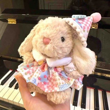 好物優選 僅衣服甜美小兔子春季新款娃衣15cm娃衣Yummy美味兔裙子玩偶服 壹灣出貨