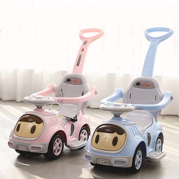 miu兒童扭扭車溜溜車寶寶四輪1-3-6歲帶音樂靜音輪滑行學步妞妞車 全館免運