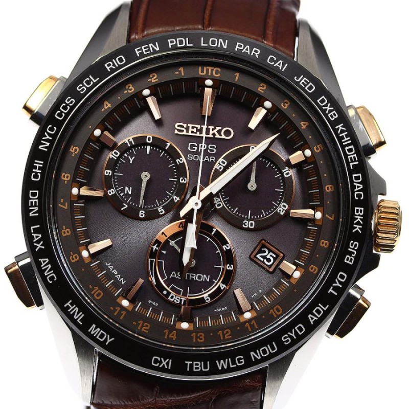 ☆美品【SEIKO】セイコー アストロン デイト SBXB025 8X82-0AB0-1 ソーラー電波 メンズ_712073 |  LINEブランドカタログ