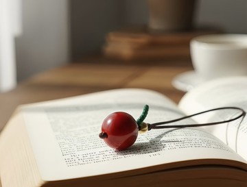 小蘋果合香珠吊飾(福利商品)