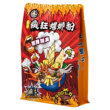 一碗好麵 柳州瘋狂螺螄粉 加辣加臭 400g/袋  1包