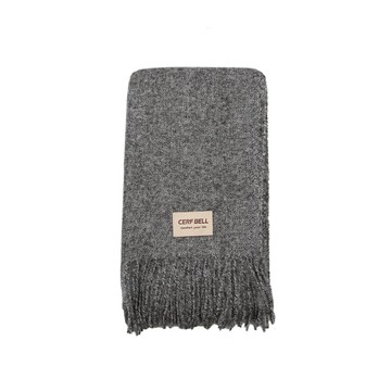 CB素色百搭保暖披肩圍巾-多色任選