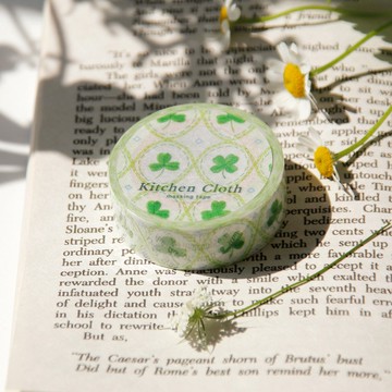 廚房布紋和紙膠帶 | 三葉草花園