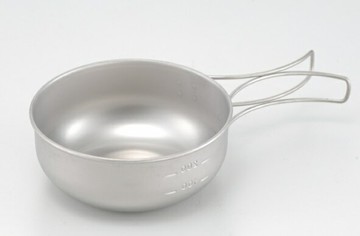 【【蘋果戶外】】文樑 ST-2007 400cc 鈦杯 鈦合金碗 鈦碗 另有 200cc 500cc 材質輕便 台灣製造