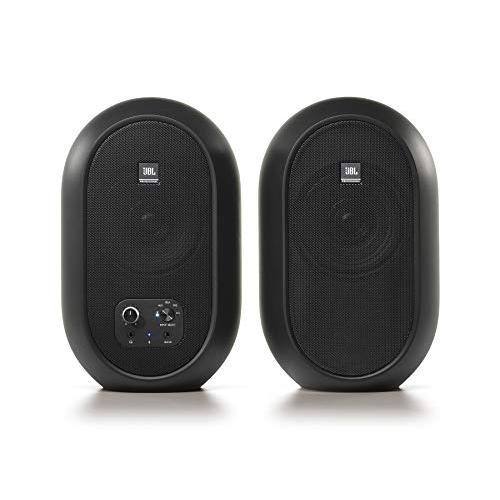 JBL プロフェッショナル 104-BT-Y3 パワード 2Way フルレンジ・スタジオモニター スピーカー 3年保証モデル アンプ内蔵 30W＋30W高出力 Bluetooth5.0対応