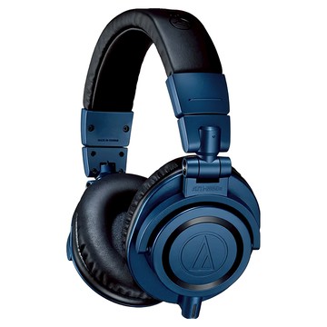 audio-technica 鐵三角 有線版專業型 監聽耳機 原廠保固 285g  ATH-M50- DS  深海藍
