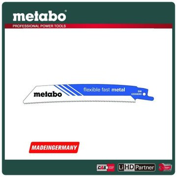 美達寶 Metabo 金屬軍刀鋸片150/1.8mm/14T 5支/卡 626568000