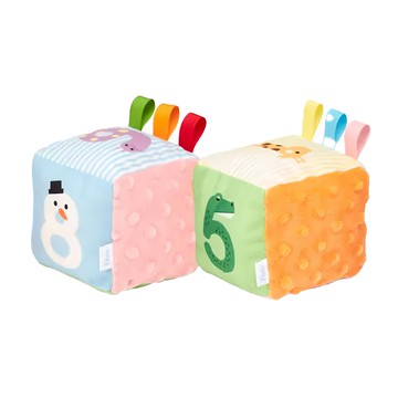 Fees 法緻 方塊填充豆豆球  數字款  2個  24 x 12 x 12cm