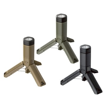 【ADAM】二代萬用伸縮野營燈  【黑/綠/沙-顏色隨機】LED強光照明 磁吸工作燈 多模式亮度 防水露營燈 USB充電式