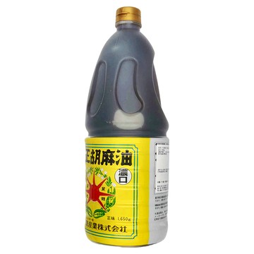 九鬼 星印純正胡麻油 濃口 1.65kg  1罐