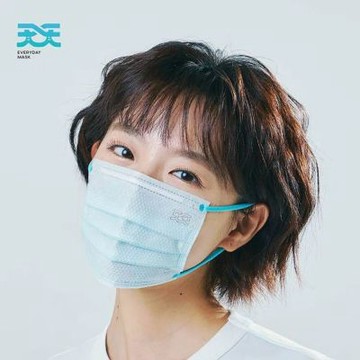 【天天】成人醫療平面口罩-天藍-30入/盒