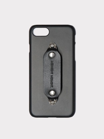 Leather Grip Phone Case [Black]