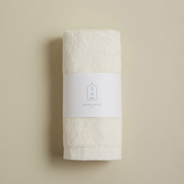 DAVID & MAISIE 100％純棉柔軟毛巾 樸實米