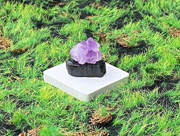 黑碧璽 紫晶骨幹 | 招財開運 避邪保平安 | 入厝 禮品 快速出貨