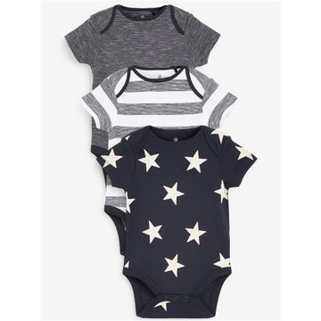 【部分現貨】英國next正品新生嬰兒滿月寶寶a類純棉夏季三角哈衣