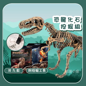 下單立刻享免運~【考古玩具】恐龍化石挖掘組豪華版｜考古恐龍化石DIY