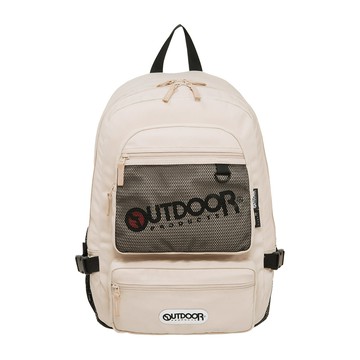 【BAG TO YOU-OUTDOOR】率性學院-15.6吋電腦後背包-米色 4FOD211020BE