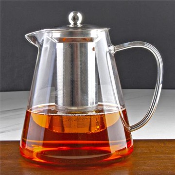 加厚玻璃茶壺耐高溫花茶壺飄逸杯泡茶壺杯子304不銹鋼過濾網家用