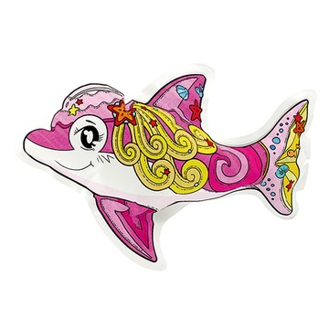 韓國【Colorloon】 3D造型手繪紙氣球-海豚
