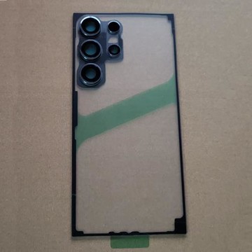 創恒易后蓋適用于三星S24Ultra玻璃后蓋 透明磨砂改S9280 s24u