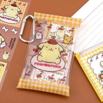 🇰🇷 韓國KKOBA SANRIO 布丁狗30周年系列 布丁狗 透明卡片收納包 吊飾 鑰匙扣 三麗鷗