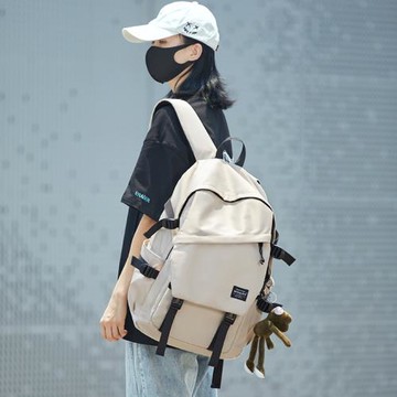 雙肩包女電腦背包上班族通勤簡約旅行包出行外出旅游運動休閑書包