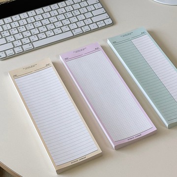 Butter B5 半裁便條紙 3款