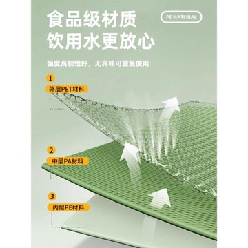 戶外便攜儲水袋大容量帶龍頭加厚塑料裝水袋車載露營燒烤折疊水桶
