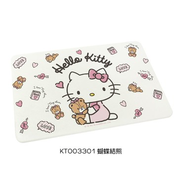 三麗鷗 Hello Kitty 珪藻土地墊60x39 硅藻土腳踏墊 防潮 凱蒂貓 5ip8