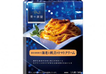 Tomato cream 140g blue cave shrimp and scallop