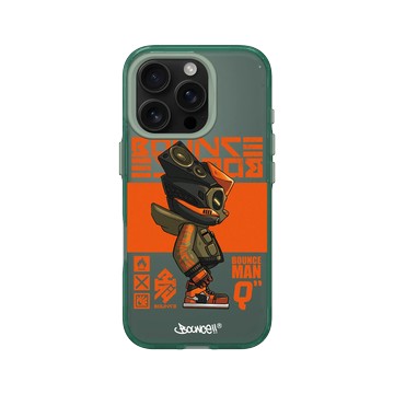 iPhone 16 Pro Clear 憂墨綠 - BOUNCE - BOUNCE MAN Q Cover