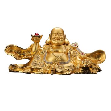 汽車擺件合金香水座座式香水車載飾品彌勒佛可愛車飾搖頭佛像批發