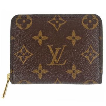 LV M60067 Monogram LV老花拉鍊卡片零錢包