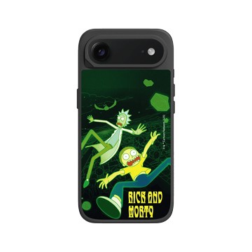 iPhone Air SolidX 黑 - 瑞克和莫蒂 Rick and Morty - 瑞克和莫蒂-多元宇宙