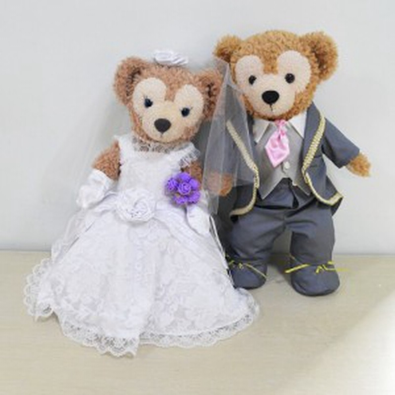 1万円以上送料無料 ダッフィーコス 超豪華ウェディングドレス スーツセット Wedding Dressduffy 結婚式通販 ぬいぐるみ 通販 Lineポイント最大1 0 Get Lineショッピング