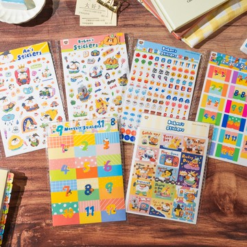 布嵐的手帳貼紙(6款)