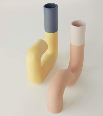 Nuove Forme Pidou Shape B ceramic vase