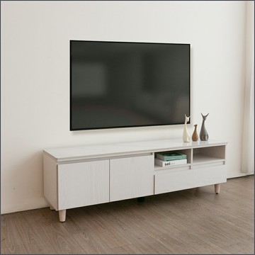 5.3尺岩板面電視櫃 長櫃 電視展示櫃 置物櫃 抽屜櫃 【270-N101】Leader傢居館