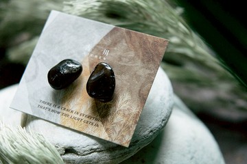 CRACK | 礦物系耳環 |  EARRINGS