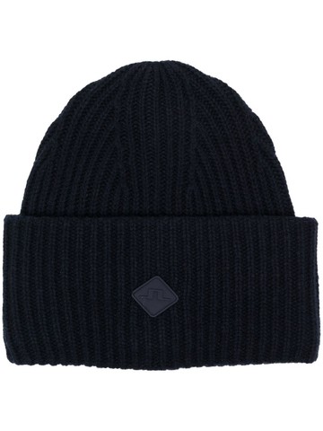 J.Lindeberg - Enso knit beanie - men - Wool - One Size - Blue