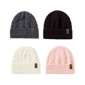 【AREX SPORT】冬天防寒防風加厚針織登山滑雪保暖羊毛帽 （羊毛帽 冬天 保暖帽 針織帽 登山帽 防寒防風 加厚 羅紋帽 毛帽 抗寒帽 純色 中性帽 戶外帽）AS-3535-廠商直送