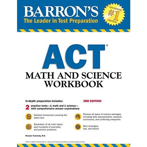 ACT Math and Science Workbook (Barron's Test Prep)