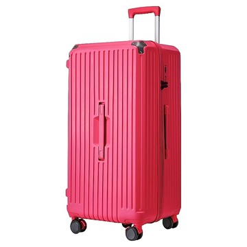 bebehome 超大容量萬向輪胖胖行李箱 暮霞紅  28吋(68 x 37 x 35cm)  喜慶紅  1個